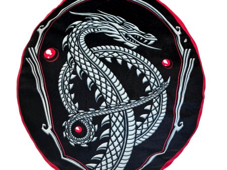 Warner Bros. House of the Dragon There Will Be Fire And Blood Logo Cloud Pillow 15 Inches on Sale