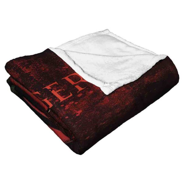 Warner Bros. Nightmare on Elm Street Freddy Krueger Silk Touch Throw Blanket 50x60 Inches on Sale