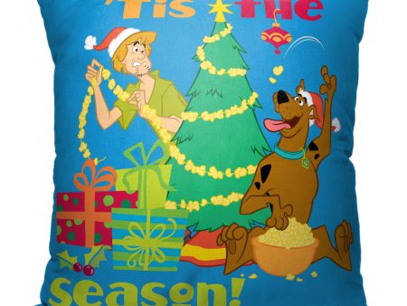 Warner Bros. Scooby-Doo Tis The Season Throw Pillow 18x18 Inches Online