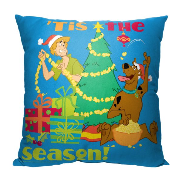 Warner Bros. Scooby-Doo Tis The Season Throw Pillow 18x18 Inches Online