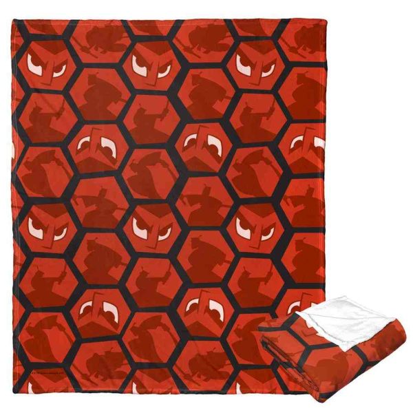 Cartoon Network Samurai Jack Jack Hexagons Silk Touch Throw Blanket 50x60 Inches on Sale