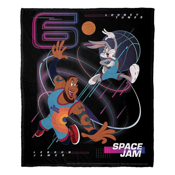 Warner Bros. Space Jam 2 Alley Oops Silk Touch Throw Blanket 50x60 Inches Cheap