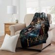 Warner Bros. The Hobbit Unexpected Journey Micro Raschel Throw Blanket 46x60 Inches on Sale