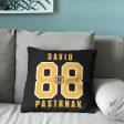 Boston Bruins David Pastrnak NHL Throw Pillow 18X18 Inches on Sale