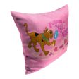 Warner Bros. Scooby-Doo Follow Your Heart Throw Pillow 18x18 Inches Online now