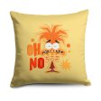 Disney Inside Out 2 Oh No Oh No Throw Pillow 18x18 Inches Fashion