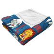 Warner Bros. Year Without A Santa Claus Snowtown Showdown Silk Touch Throw Hot on Sale