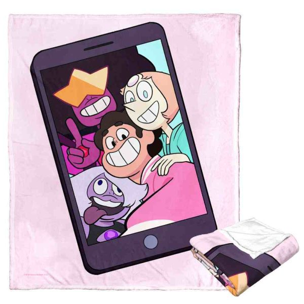 Cartoon Network Steven Universe Family Forever Silk Touch Throw Blanket 50x60 Inches Fashion