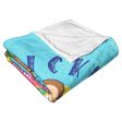 Warner Bros. Rick and Morty Ricklaxation Silk Touch Throw Blanket 50x60 Inches Supply