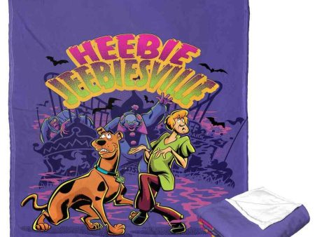 Warner Bros. Scooby-Doo Heebie Jeebiesville Silk Touch Throw Blanket 50x60 Inches on Sale