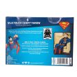 Warner Bros. Superman Being Superman Silk Touch Comfy Throw with Sleeves 48x71 Inches Hot on Sale