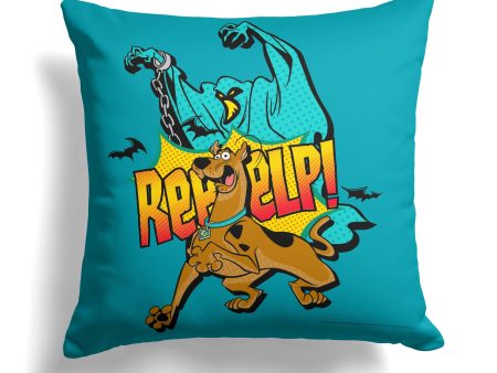 Warner Bros. Scooby-Doo Help! Throw Pillow 18x18 Inches Online now