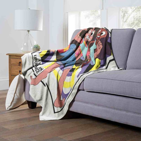 Cartoon Network Steven Universe An Experience Silk Touch Throw Blanket 50x60 Inches Hot on Sale