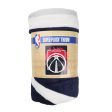 NBA Washington Wizards Dimensional Micro Raschel Throw Blanket 46x60 Inches Hot on Sale