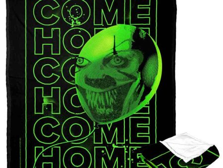 Warner Bros. It Chapter 2 Come Home Neon Green Silk Touch Throw Blanket 50x60 Inches Supply