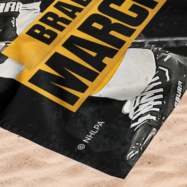 Boston Bruins Brad Marchand NHL Beach Towel 30X60 Inches Supply