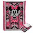 Disney D100 Art Deco Minnie Silk Touch Throw Blanket 60x80 Inches Discount