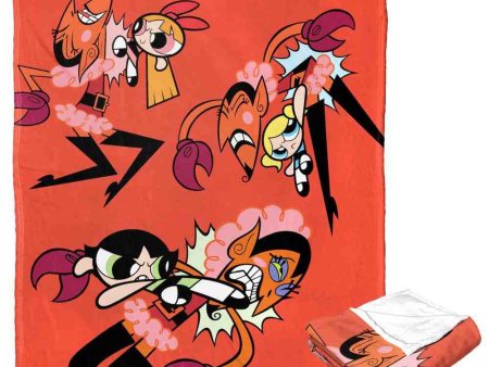 Cartoon Network Powerpuff Girls Get Him Silk Touch Throw Blanket 50x60 Inches Online now