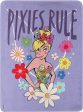 Disney Fairies Pixies Rule Micro Raschel Throw Blanket 46x60 Inches Supply