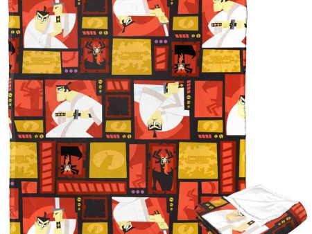 Cartoon Network Samurai Jack The Only Hope Silk Touch Throw Blanket 50x60 Inches For Sale