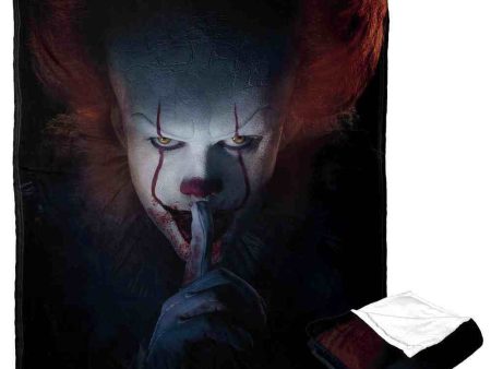 Warner Bros. It Chapter 2 Quiet Down Silk Touch Throw Blanket 50x60 Inches Online now