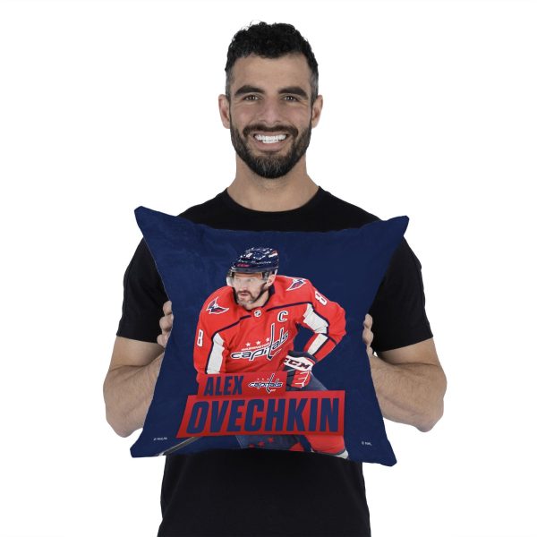 Washington Capitals Alex Ovechkin NHL Throw Pillow 18X18 Inches For Cheap