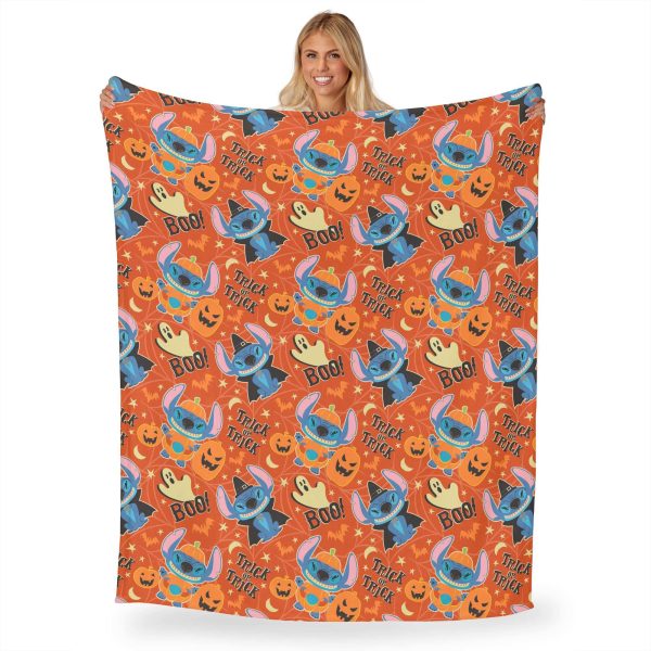 Disney Lilo and Stitch Stitch Tricks Silk Touch Throw Blanket 50x70 Inches Online