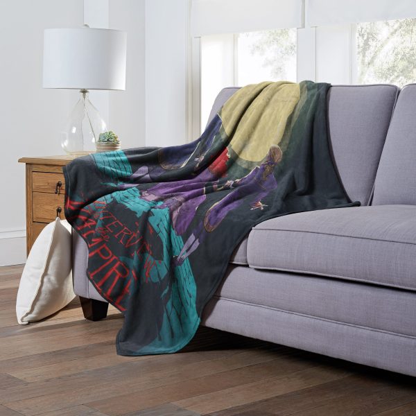 Warner Bros. WB 100 Powerful And Beautiful Silk Touch Throw Blanket 50x60 Inches Sale