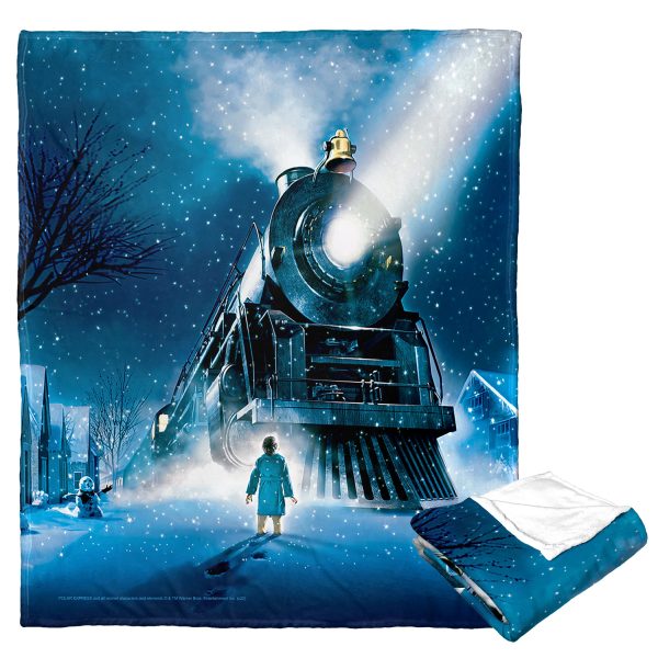 Warner Bros. Polar Express The Arrival Silk Touch Throw Blanket 50x60 Inches Online Sale