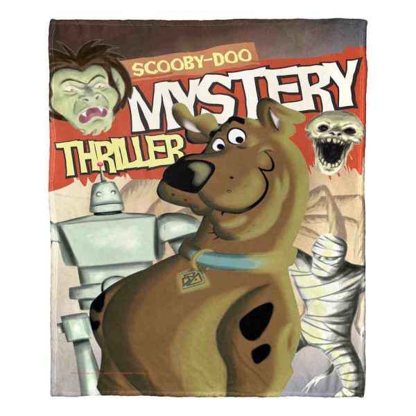 Warner Bros. Scooby-Doo Mystery Thriller Comic Silk Touch Throw Blanket 50x60 Inches Online