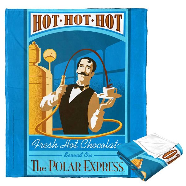 Warner Bros. Polar Express Hot Hot Hot! Silk Touch Throw Blanket 50x60 Inches Online Hot Sale