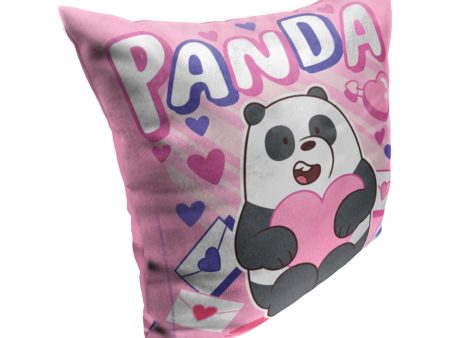 Cartoon Network We Bare Bears Panda Throw Pillow 18x18 Inches on Sale