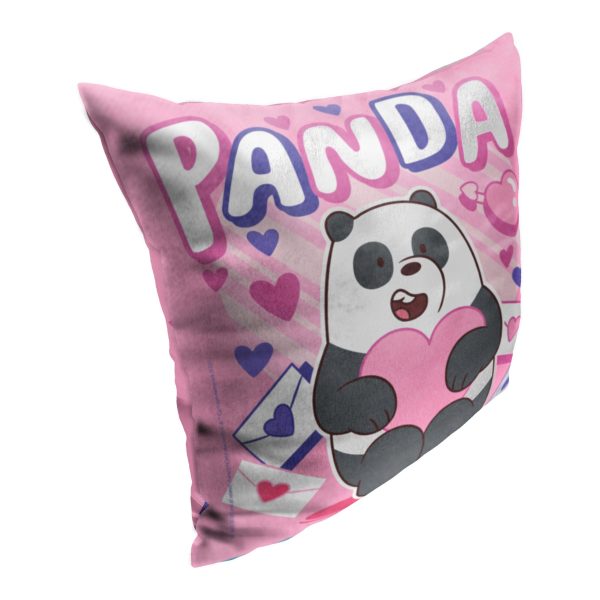 Cartoon Network We Bare Bears Panda Throw Pillow 18x18 Inches on Sale