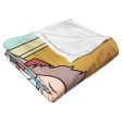 Warner Bros. Rick and Morty Hold On Silk Touch Throw Blanket 50x60 Inches Cheap