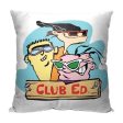 Cartoon Network Ed Edd N Eddy Club Ed Throw Pillow 18x18 Inches Online Hot Sale