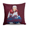 Colorado Avalanche Nathan Mackinnon NHL Throw Pillow 18X18 Inches Supply