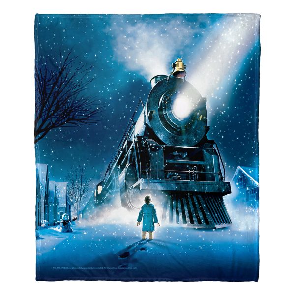 Warner Bros. Polar Express The Arrival Silk Touch Throw Blanket 50x60 Inches Online Sale