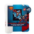 Warner Bros. Superman Superman To The Rescue Silk Sherpa Baby Blanket 40x50 Inches Cheap