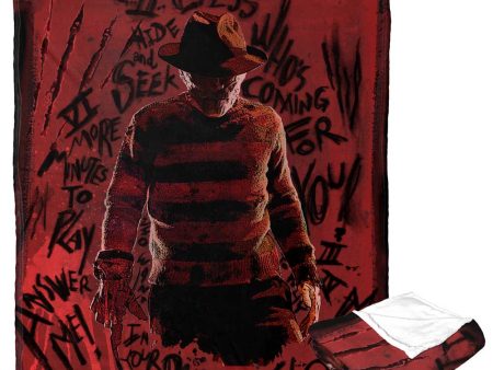 Warner Bros. Horror Freddy s Claw Silk Touch Throw Blanket 50x60 Inches Discount