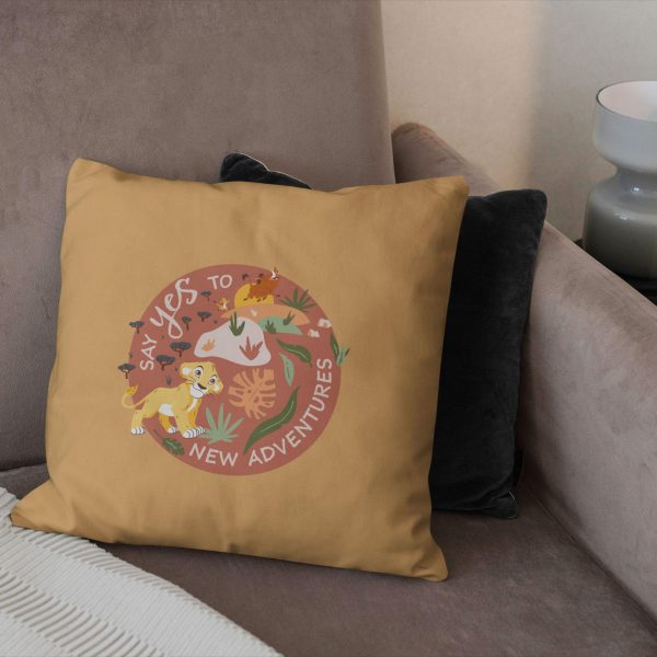 Disney Lion King Say Yes Throw Pillow 18x18 Inches Supply