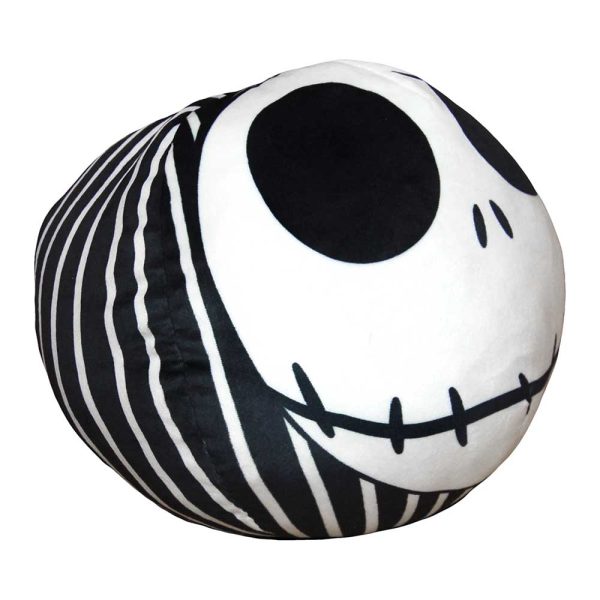 Disney Nightmare Before Christmas Jack Grin Round Cloud Pillow 11 Inches Discount