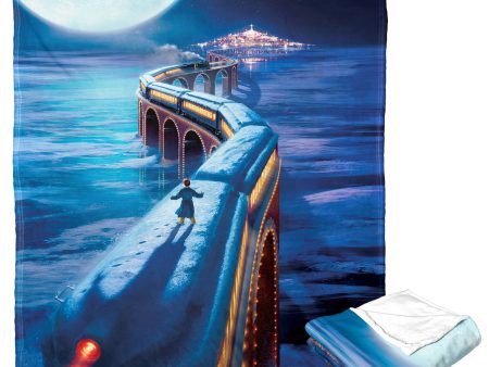 Warner Bros. Polar Express To The North Pole Silk Touch Throw Blanket 50x60 Inches Discount