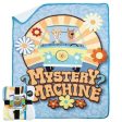 Warner Bros. Scooby-Doo Mystery Van Fun Silk Touch Sherpa Blanket 60x80Inches on Sale