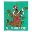 Warner Bros. Scooby-Doo All Decked Out Silk Touch Throw Blanket 50x60 Inches Sale