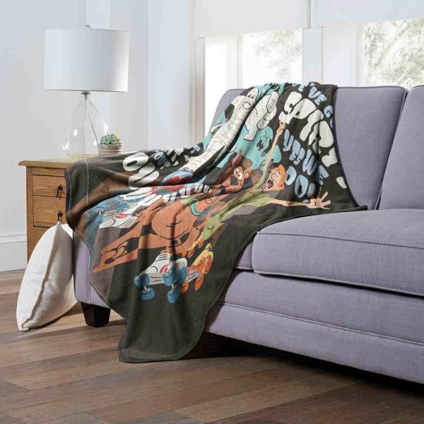 Warner Bros. Scooby-Doo We Got Spirits Silk Touch Throw Blanket 50x60 Inches Online Sale