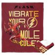 Warner Bros. The Flash Your Molecules Silk Touch Throw Blanket 50x60 Inches Online now