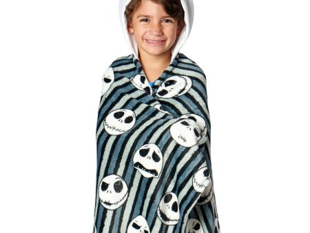 Disney Nightmare Before Christmas Being The King Hooded 3D Sculpted Hood Silk Touch Throw Blanket 40X50 Inches Supply