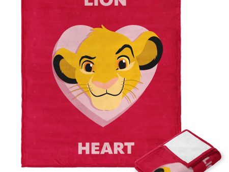 Disney Lion King Lion Heart Silk Touch Throw Blanket 50x60 Inches Supply