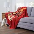 Warner Bros. The Flash Run Silk Touch Throw Blanket 50x60 Inches For Discount