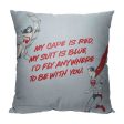 Warner Bros. Superman Fly To Be With You Throw Pillow 18x18 Inches Discount